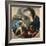 Elijah Fed by an Angel-Laurent de La Hyre-Framed Giclee Print