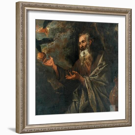 Elijah Fed By The Ravens-Jusepe de Ribera-Framed Giclee Print