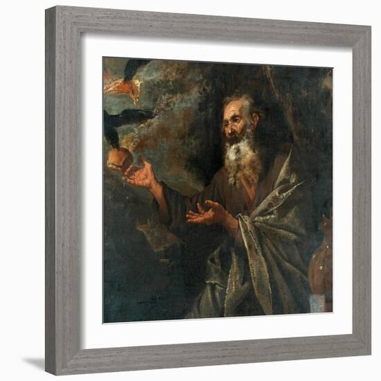 Elijah Fed By The Ravens-Jusepe de Ribera-Framed Giclee Print