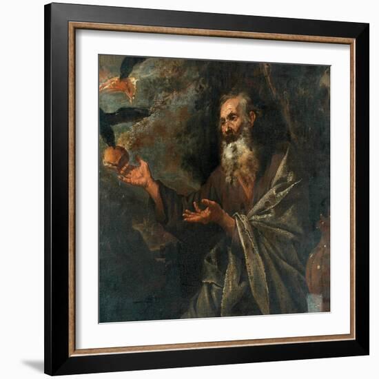 Elijah Fed By The Ravens-Jusepe de Ribera-Framed Giclee Print