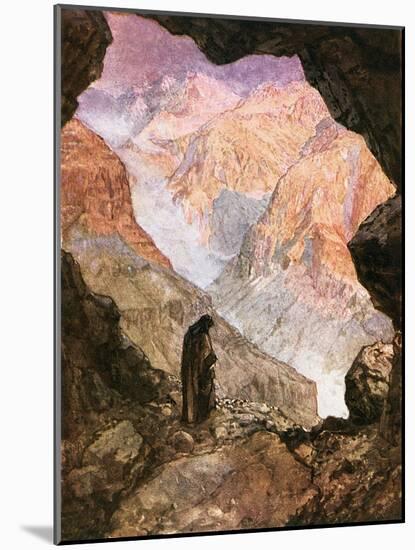 Elijah in the Desert of Horeb-William Brassey Hole-Mounted Giclee Print