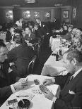 Sherman Billingsley, Owner of the Club, Playing Gin Rummy with Unidentified Man at the Stork Club-Eliot Elisofon-Premium Photographic Print