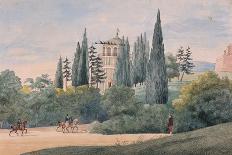Horsemen in an Italian Landscape-Elisa Bonaparte-Framed Giclee Print