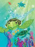 A Sea Turtle Rescue - Jack & Jill-Elisa Chavarri-Giclee Print