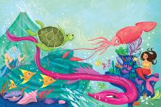 A Cool Idea - Turtle-Elisa Chavarri-Giclee Print