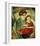 Elisabeth and Walterchen-Auguste Macke-Framed Giclee Print