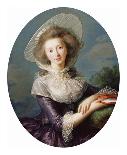 The Vicomtesse de Vaudreuil-Elisabeth Louise Vigee Le Brun-Art Print