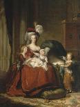 Marie-Antoinette de Lorraine-Hasbourg, reine de France et ses enfants-Elisabeth Louise Vigée-LeBrun-Giclee Print