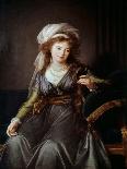 Marie Antoinette (1755-93) with a Rose, 1783-Elisabeth Louise Vigee-LeBrun-Giclee Print