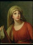 Portrait of Emma Hart (C.1765-1815) Later Lady Hamilton, as a Sibyl, C.1792-Elisabeth Louise Vigee-LeBrun-Giclee Print