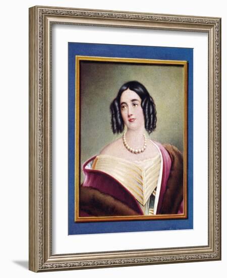 Elisabeth Ludovika of Bavaria-Joseph Carl Stieler-Framed Giclee Print