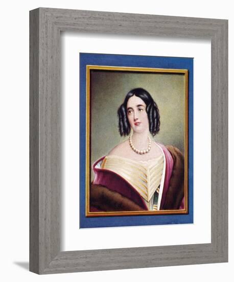 Elisabeth Ludovika of Bavaria-Joseph Carl Stieler-Framed Giclee Print