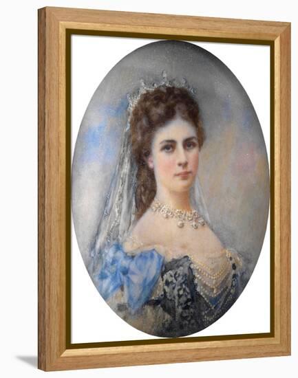 Elisabeth of Austria (1837-1898)-Anonymous Anonymous-Framed Premier Image Canvas