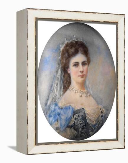 Elisabeth of Austria (1837-1898)-Anonymous Anonymous-Framed Premier Image Canvas