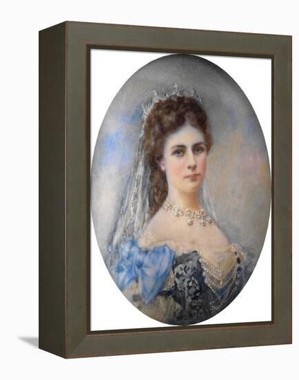 Elisabeth of Austria (1837-1898)-Anonymous Anonymous-Framed Premier Image Canvas