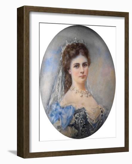 Elisabeth of Austria (1837-1898)-Anonymous Anonymous-Framed Giclee Print