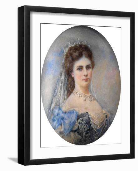 Elisabeth of Austria (1837-1898)-Anonymous Anonymous-Framed Giclee Print