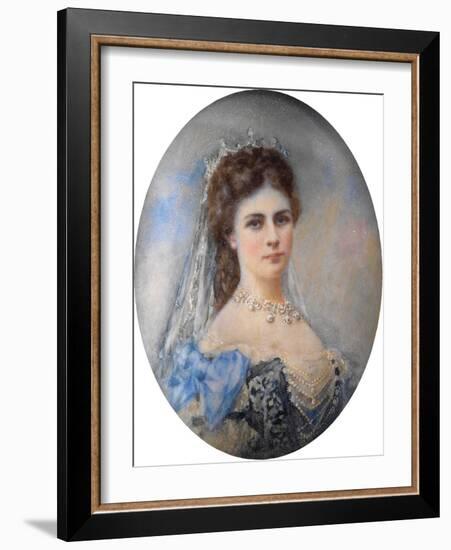 Elisabeth of Austria (1837-1898)-Anonymous Anonymous-Framed Giclee Print