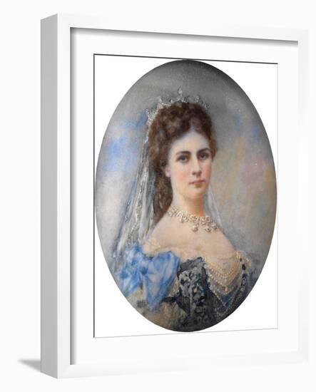 Elisabeth of Austria (1837-1898)-Anonymous Anonymous-Framed Giclee Print