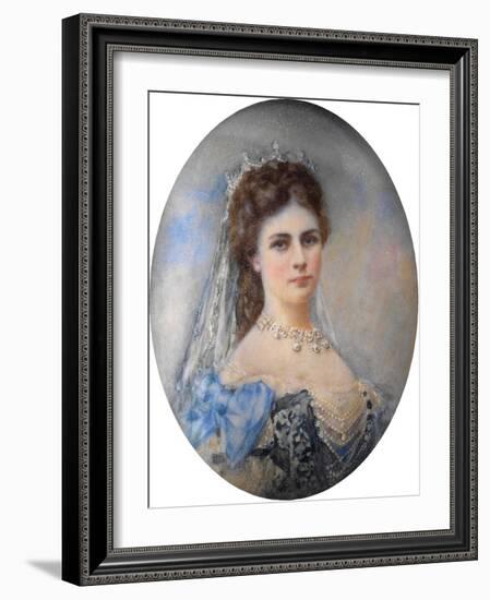 Elisabeth of Austria (1837-1898)-Anonymous Anonymous-Framed Giclee Print