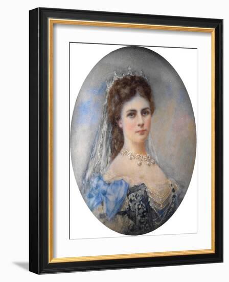 Elisabeth of Austria (1837-1898)-Anonymous Anonymous-Framed Giclee Print