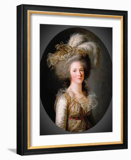 Élisabeth Philippine Marie Hélène De Bourbon-Adélaïde Labille-Guiard-Framed Giclee Print