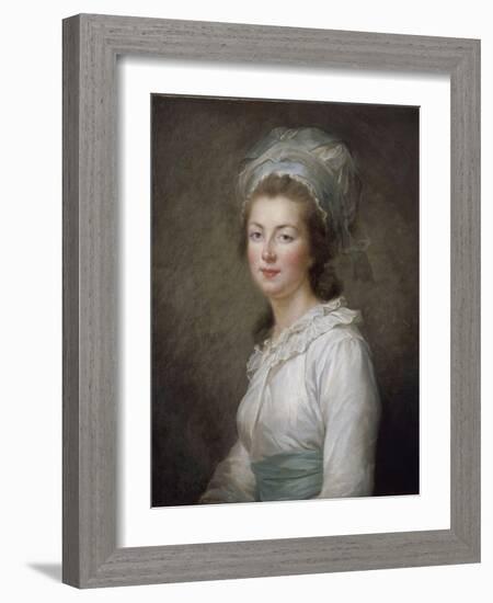 Elisabeth Philippine Marie Hélène de France, "Madame Elisabeth", soeur de Louis XVI (1764-1794)-null-Framed Giclee Print