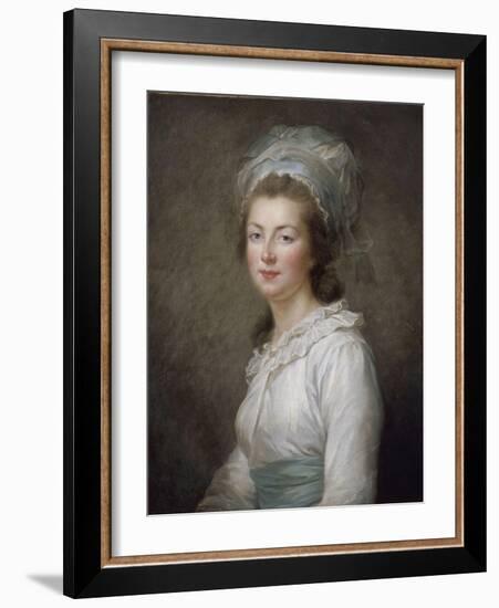 Elisabeth Philippine Marie Hélène de France, "Madame Elisabeth", soeur de Louis XVI (1764-1794)-null-Framed Giclee Print