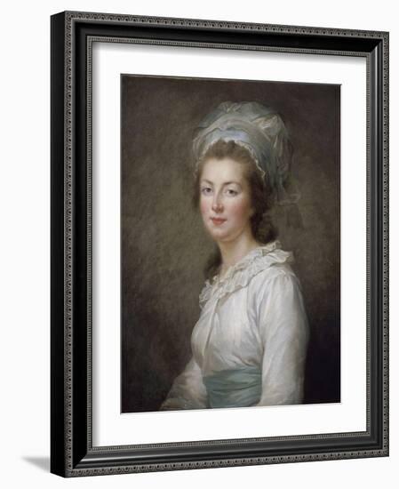 Elisabeth Philippine Marie Hélène de France, "Madame Elisabeth", soeur de Louis XVI (1764-1794)-null-Framed Giclee Print