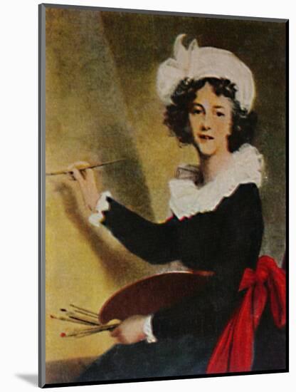 'Elisabeth Vigée=Lebrun 1755-1842. - Selbstbildnis', 1934-Unknown-Mounted Giclee Print