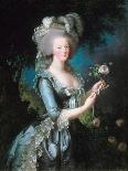 Marie-Antoinette with a Rose-Elisabeth Vigee-Lebrun-Laminated Giclee Print