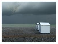 Beachhouses-Elisabeth Wehrmann-Stretched Canvas