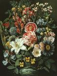 Rich Still Life of Summer Flowers-Elise Bruyere-Giclee Print