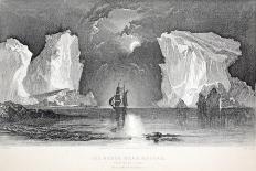 The Great Glacier of Humboldt-Elisha Kane-Giclee Print