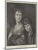 Eliza Anne Linley (Mrs Sheridan) and Her Brother-Thomas Gainsborough-Mounted Giclee Print