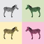 Z for the Zebra, an Animal Alphabet for the Kids-Elizabeta Lexa-Framed Art Print