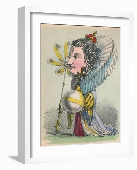 'Elizabeth', 1856-Alfred Crowquill-Framed Giclee Print