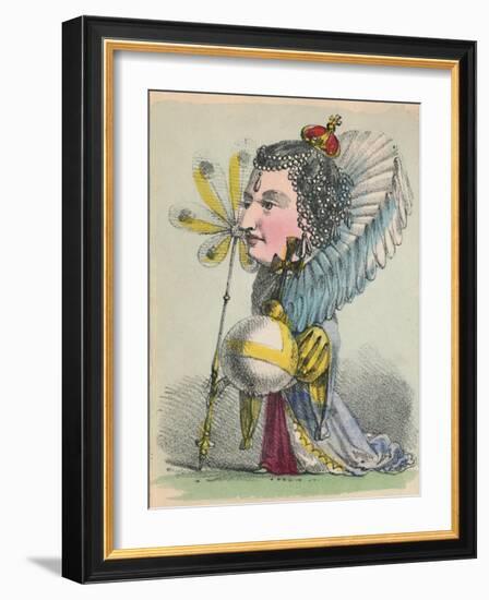 'Elizabeth', 1856-Alfred Crowquill-Framed Giclee Print