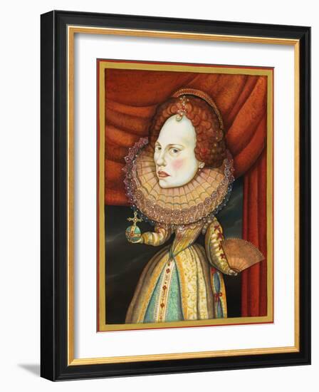 Elizabeth, 1999 (Acrylic on Illustration Board)-Anita Kunz-Framed Giclee Print