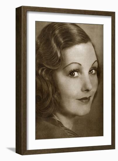Elizabeth Allan, English Actress, 1933-null-Framed Giclee Print