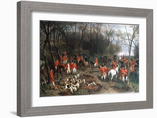 Elizabeth at the Hunt, Late 19th Century-Wilhelm Richter-Framed Giclee Print