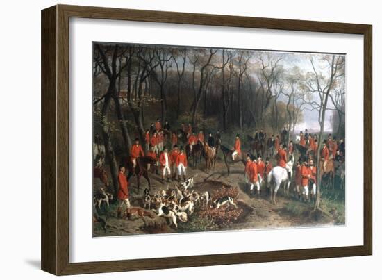 Elizabeth at the Hunt, Late 19th Century-Wilhelm Richter-Framed Giclee Print