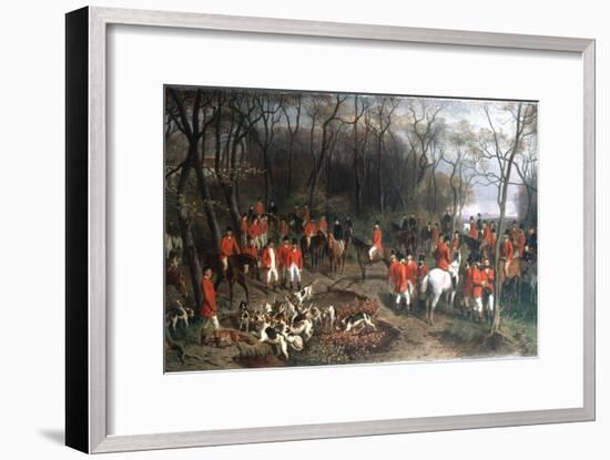 Elizabeth at the Hunt, Late 19th Century-Wilhelm Richter-Framed Giclee Print