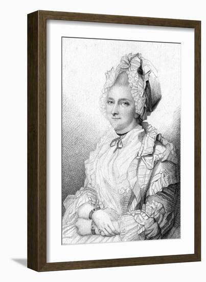 Elizabeth Baroness Lyttelton-Richard Cosway-Framed Art Print