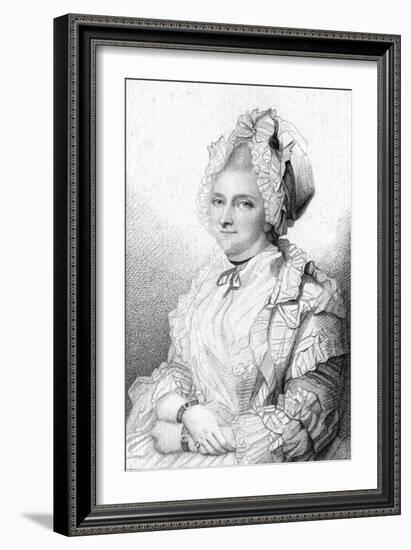 Elizabeth Baroness Lyttelton-Richard Cosway-Framed Art Print