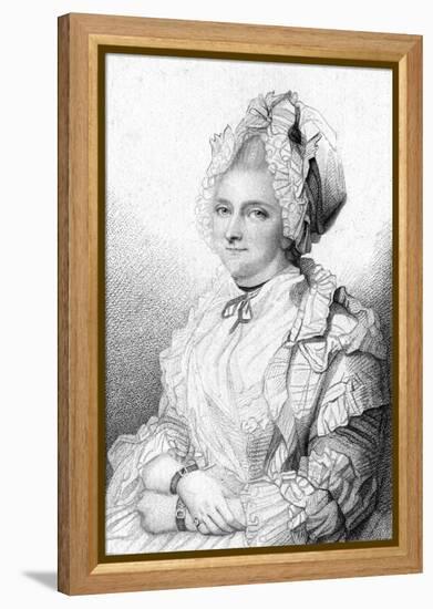 Elizabeth Baroness Lyttelton-Richard Cosway-Framed Stretched Canvas