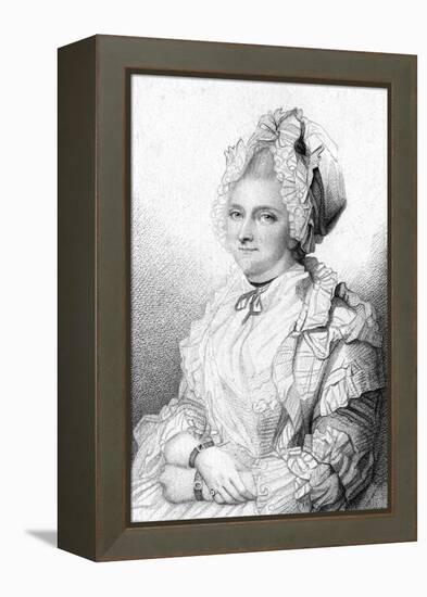 Elizabeth Baroness Lyttelton-Richard Cosway-Framed Stretched Canvas