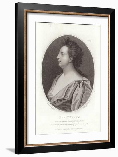 Elizabeth Barry-Godfrey Kneller-Framed Giclee Print