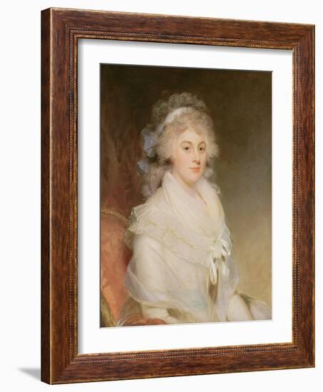 Elizabeth Beauclerk, Lady Herbert (1766-93)-Sir William Beechey-Framed Giclee Print
