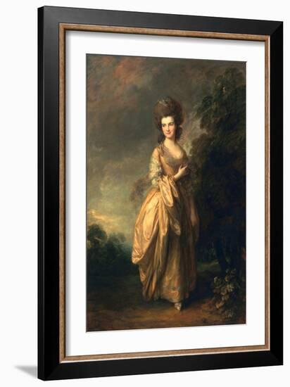 Elizabeth Beaufoy, Later Elizabeth Pycroft, C.1780-Thomas Gainsborough-Framed Giclee Print